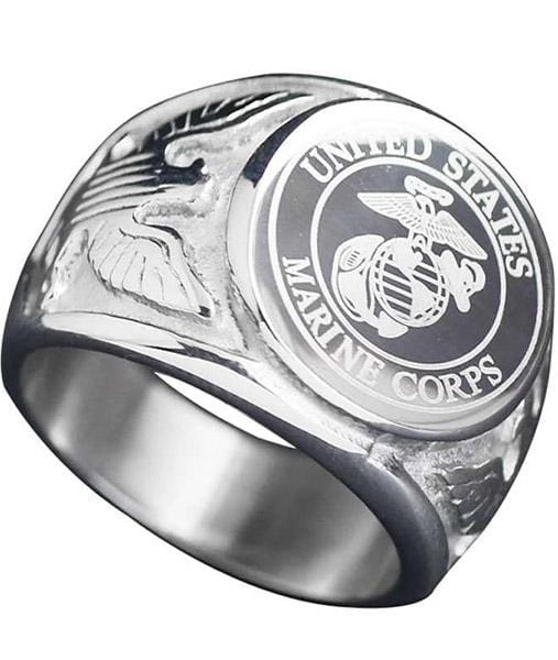 Bague des Marines US USA LEGENDE