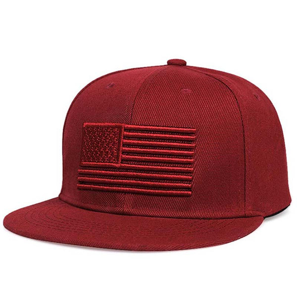 casquette americaine rouge