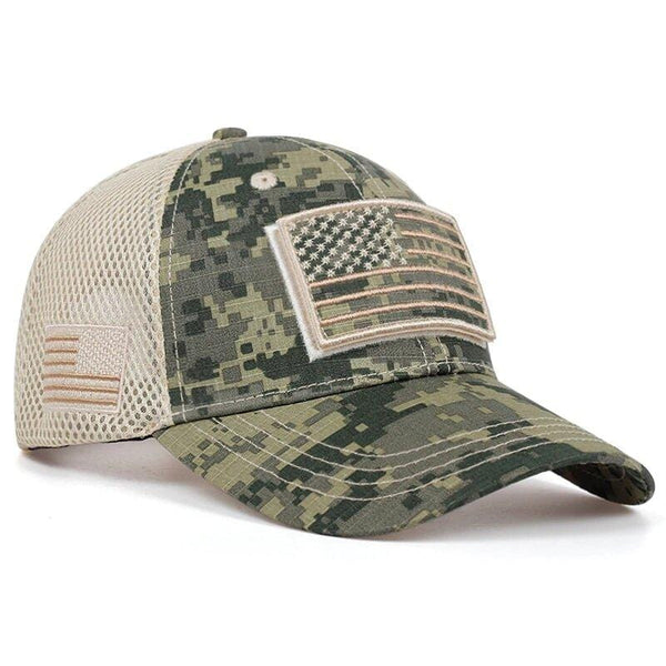 casquette verte camo armee usa