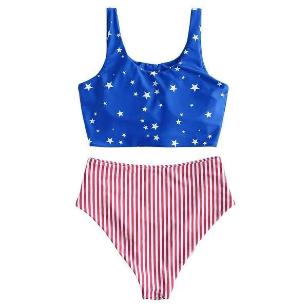 dos maillot americain deux pieces