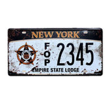 plaque new york empire state lodge
