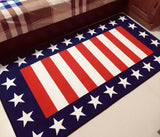 tapis drapeau americain etoiles et bandes